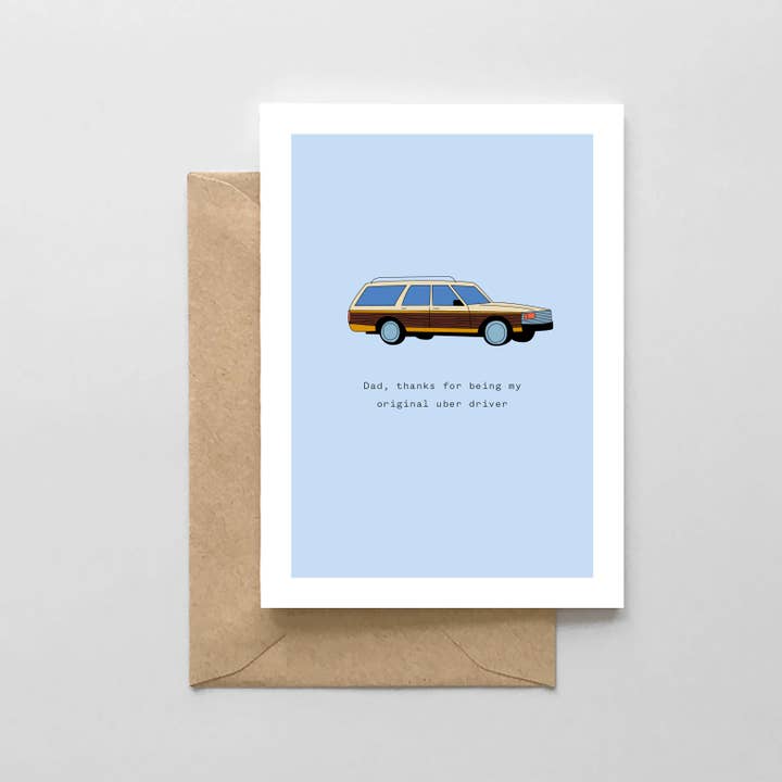 Spaghetti & Meatballs - Wholesale Father's Day Card - Dad Uber Driver - Father's Day Card
