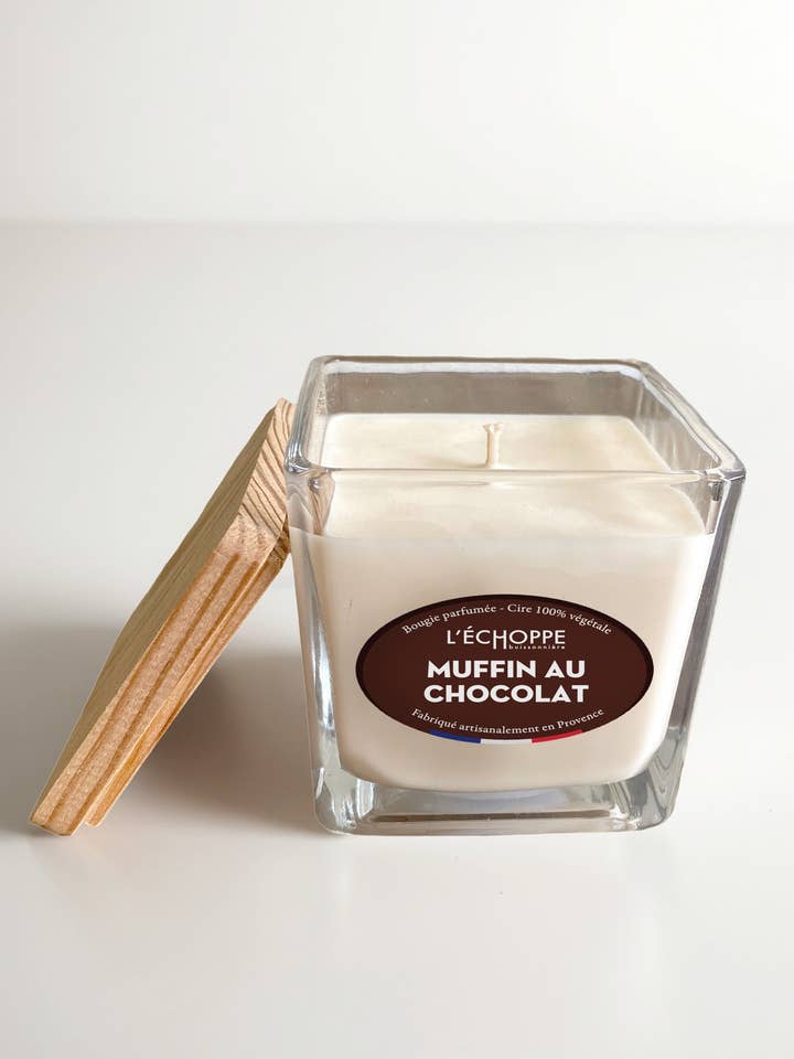 Chokolademuffin - Duftlys 190g for engroshandel hos L'Échoppe Buissonnière