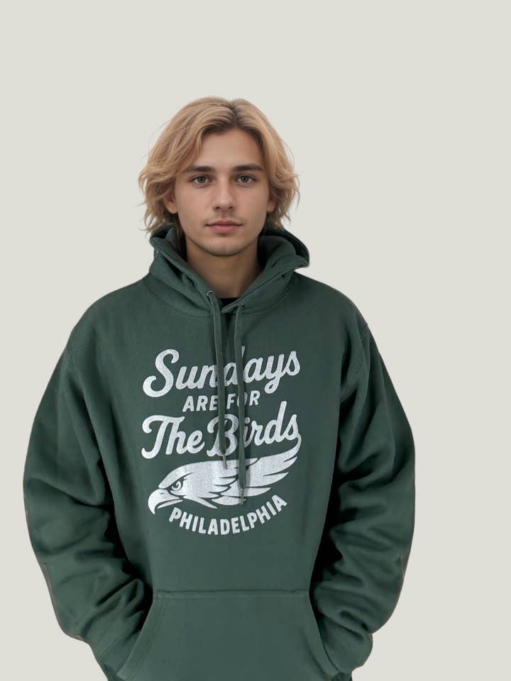Sundays are For The Birds Heavy Hoodie for wholesale by Brotherly Love 215