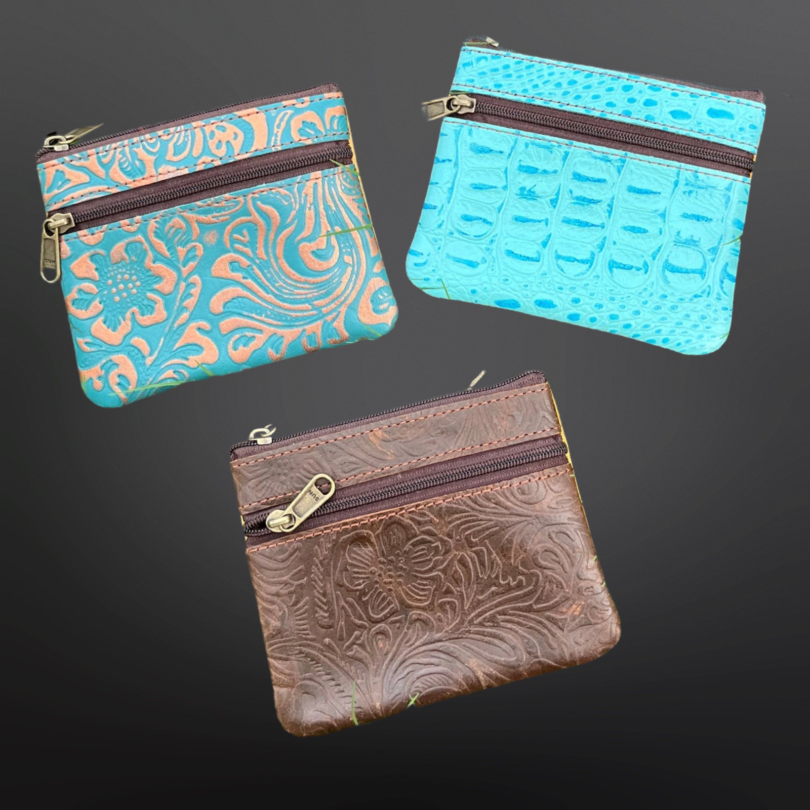 Westrian International - Wholesale Coin Purse - Women's - Embossed Leather Coin Purse1