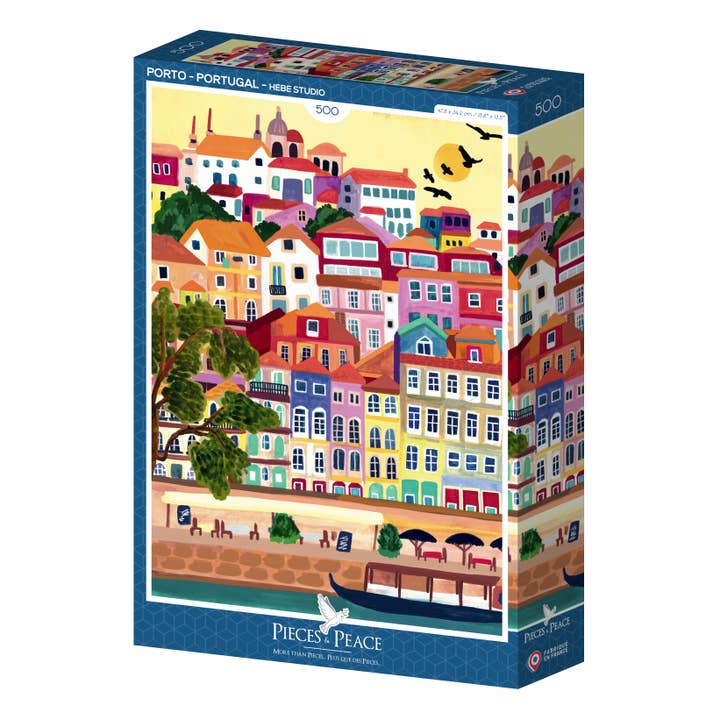 500 Piece Puzzle - Porto - Portugal for wholesale by Pieces & Peace