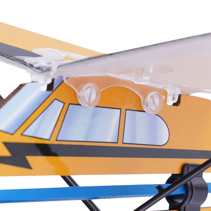 PlaySTEM - Wholesale DIY Craft Kit - Kids - J-3 Cub - Classic Series, Rubber Band Airplane Science