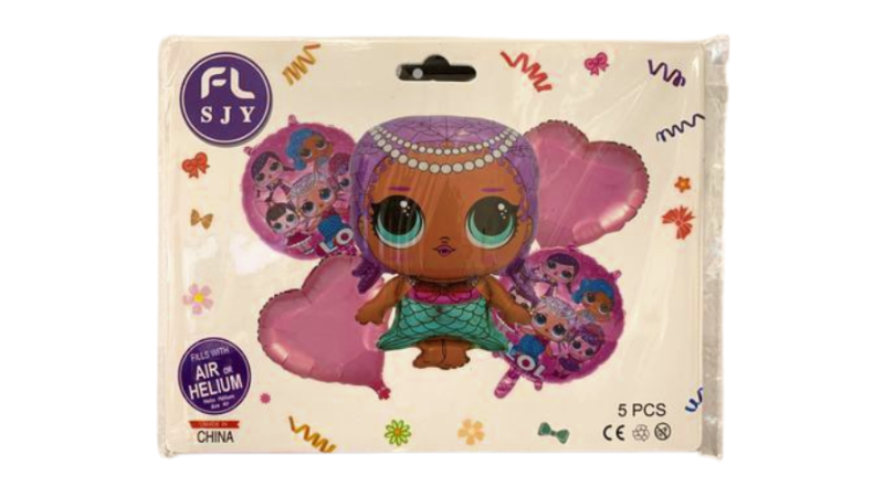 My Wholesale Warehouse - Wholesale Balloon - Large 5pc Happy Birthday Cartoons Character Balloons - 28 Options!14