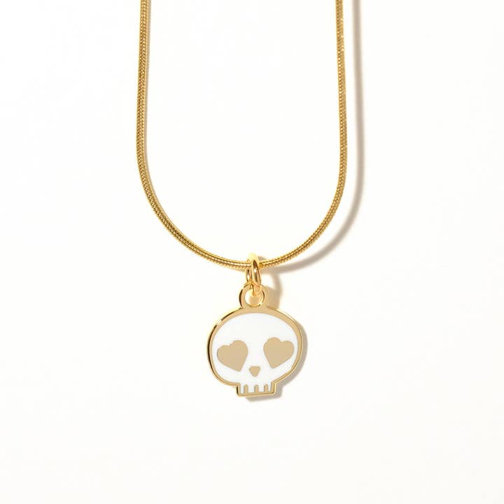 Heart Eyed Skull ketting voor wholesale door Sleepy Mountain