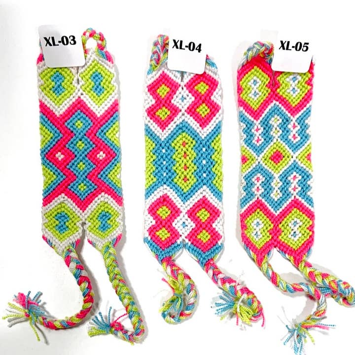 Colorful 4U – Großhandel Gewebtes/geflochtenes Armband – Neuheiten | Bunte Freundschaftsbänder (XS-L)5