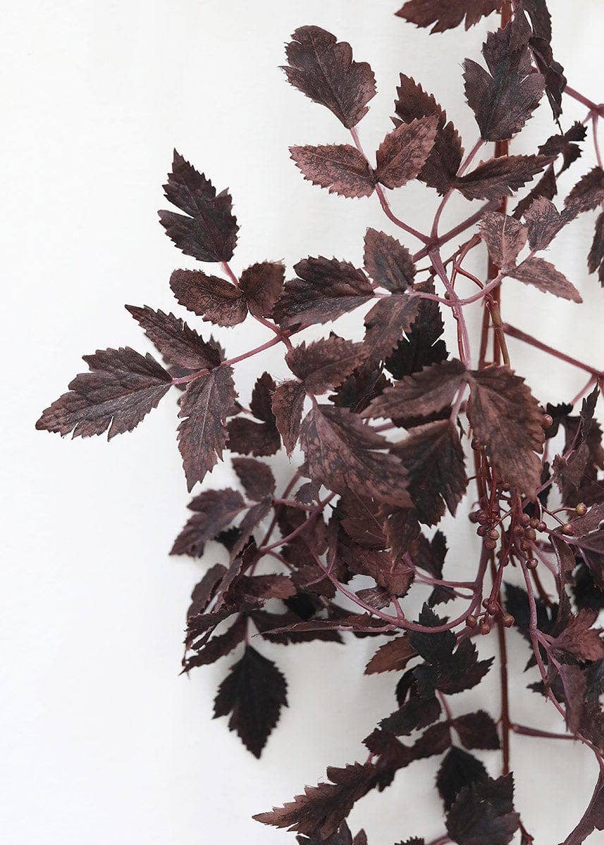 Afloral - Wholesale Bunting/Garland - Plum Cimicifuga Seeded Garland - 6'2