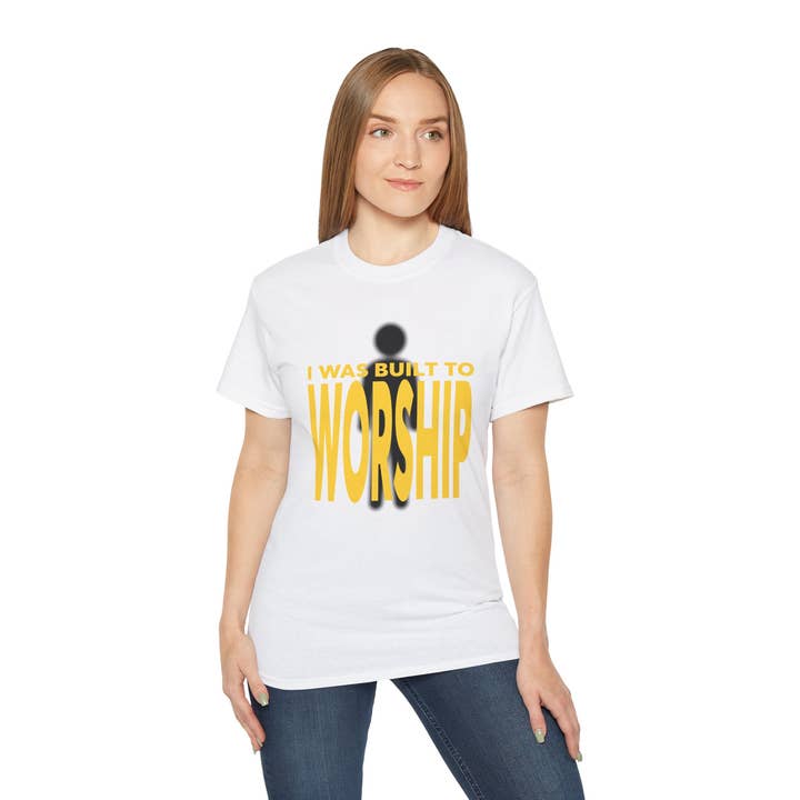 VILNO Apparel - Wholesale Screen Printed T-Shirt - Unisex - Worship team T-Shirt Unisex 100% Cotton USA Tee Shirt (V1)
