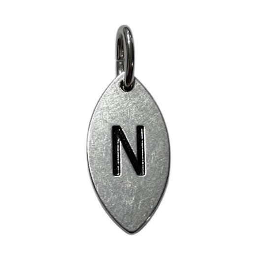 Stainless Steel Charm - N for wholesale by Instinct UK