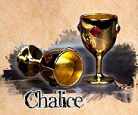 Mayday Games - Wholesale Decorative Tabletop Object - Player Token: Gold Color Chalice In Metal Alloy1