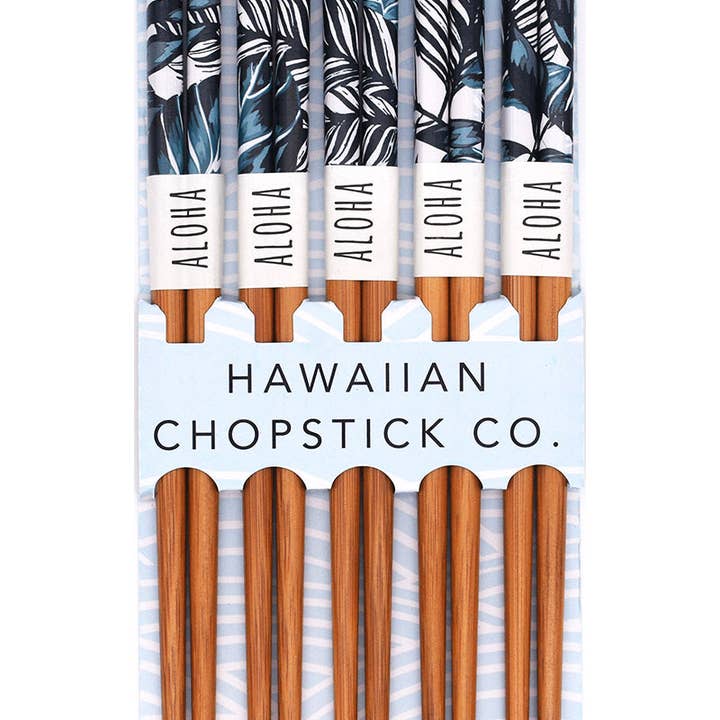 Chopsticks "Banana Palms" for wholesale by Aubrey Emi Designs