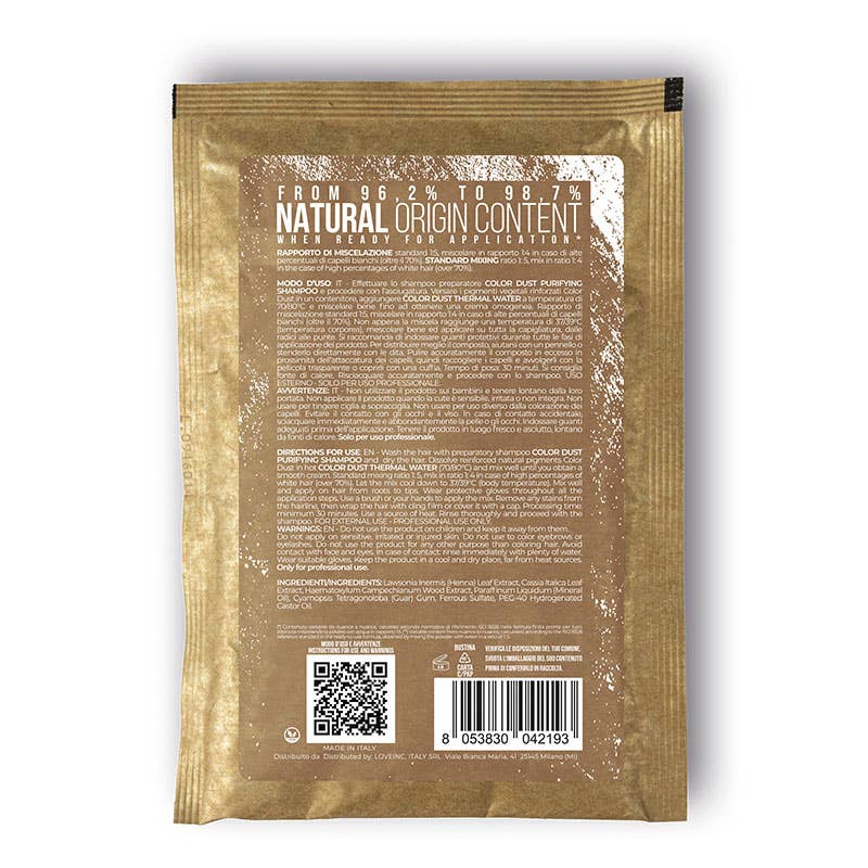 VISIONHAIRE SRL – wholesale Hårfärg – Color Dust Grönsaksolja - Professionell vegansk formula - 40 g51