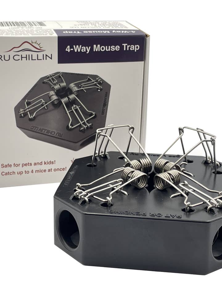 Multi-Catch Mouse Trap – Indoor/Outdoor, Pet & Kid Safe for wholesale by RU Chillin