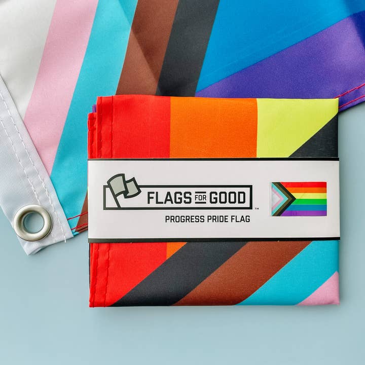Flags For Good - Wholesale Flag - Progress LGBTQ+ Pride Flag