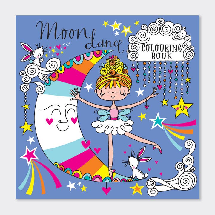 Children's Colouring Book - Moondance for wholesale by Rachel Ellen Designs