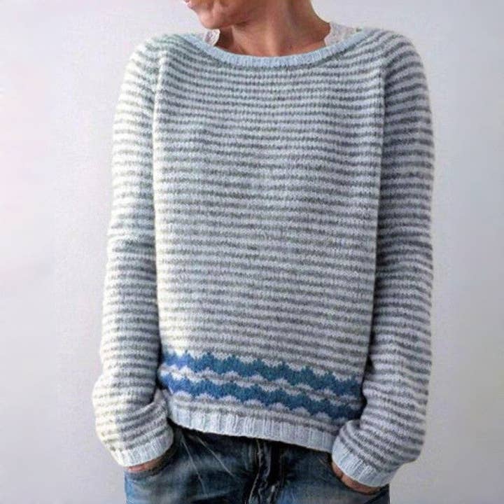 ShieldChic - Wholesale Knit Sweater - Women's - Color Block Knit Sweater6