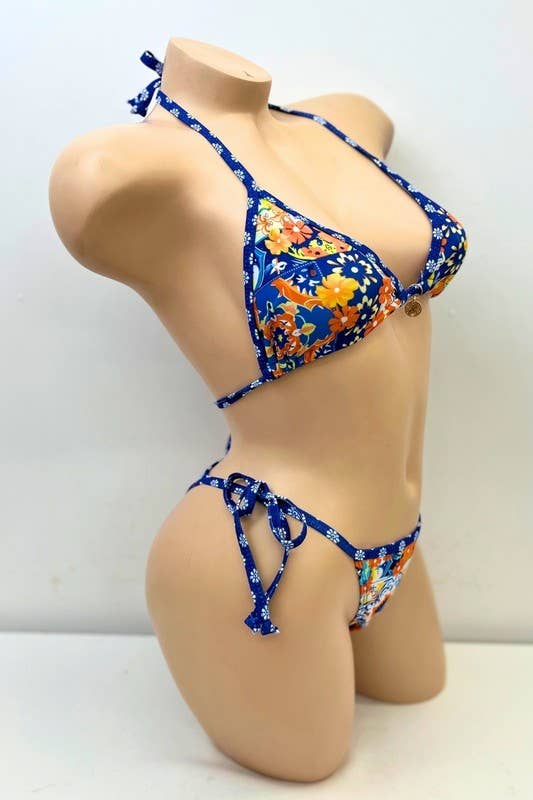 Yira - Venta al por mayor Traje de baño de dos piezas - Mujer - Conjunto de Bikini con Encanto Floral Boho Chic1