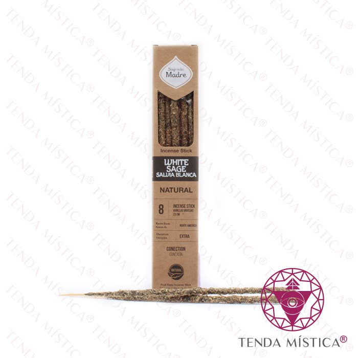 Tenda Mística - Wholesale Incense - Sagrada Madre Incense 8 Sticks White Sage0