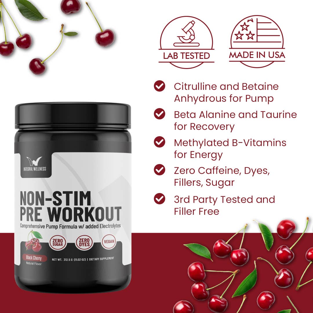 Integral Wellness – wholesale Oral supplement/vitamin – Non-Stim Pre Workout 1