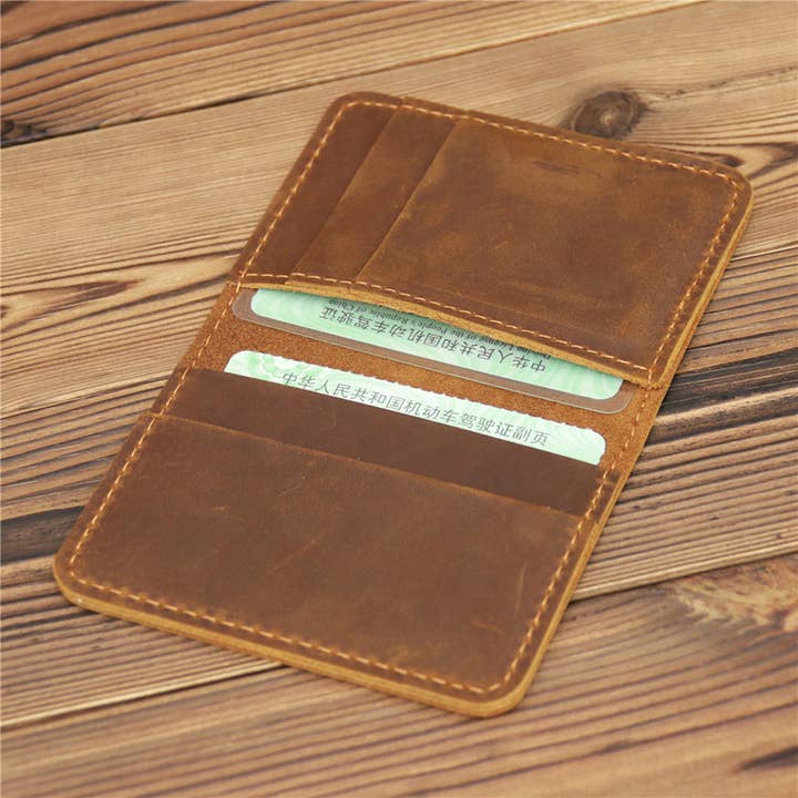 American Leather Goods - Wholesale Wallet - Men's - Genuine Leather Wallet, Handmade Wallet