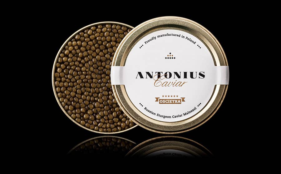 Antonius Caviar - Vendita all'ingrosso Pesce/frutti di mare - Antonius Caviar: Caviale Oscietra 6 stelle 125 g1