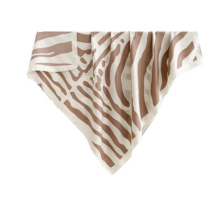 Retro Stripe Print Scarf Multi-Color Women M5A343 for wholesale by alberalkirk