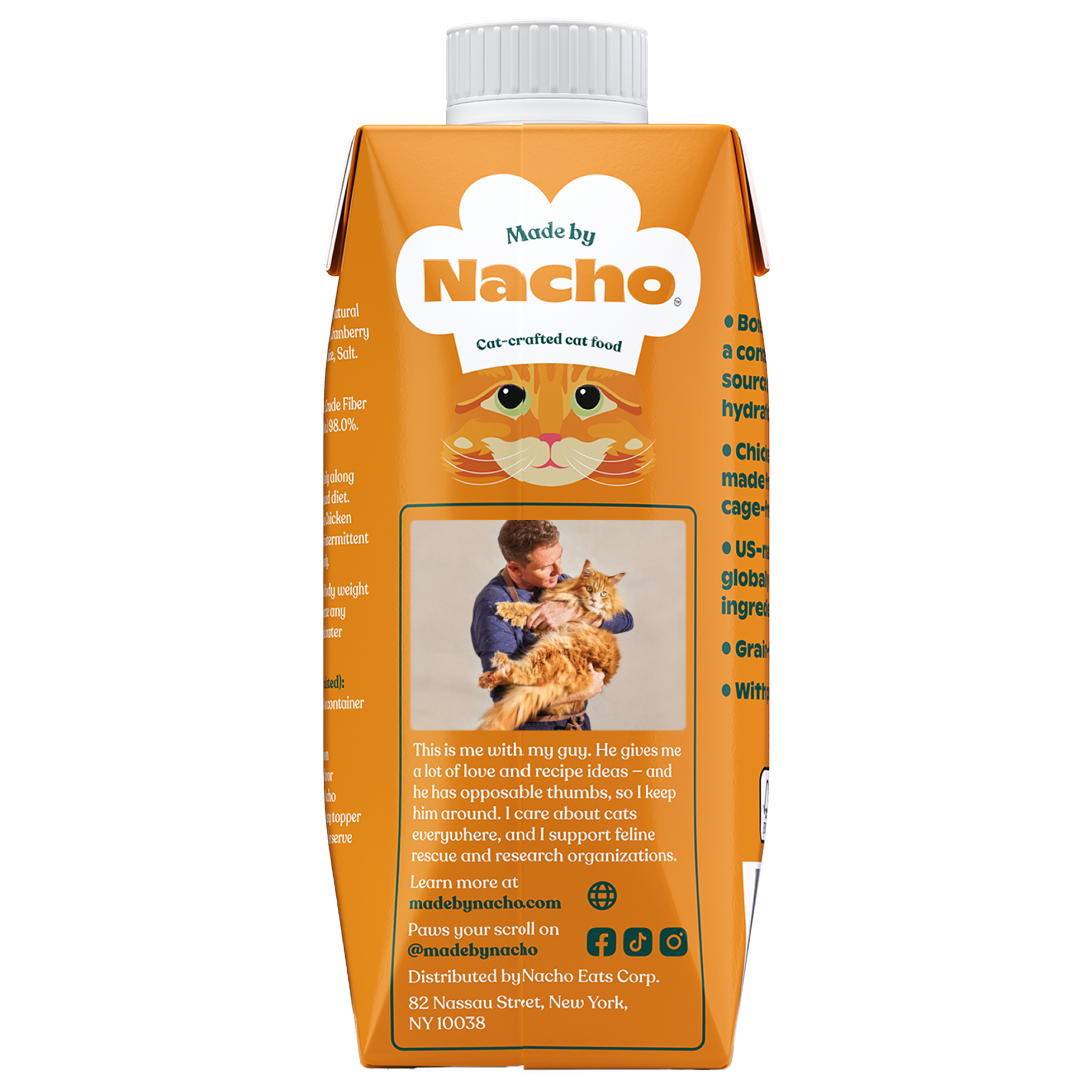 Made By Nacho - Wholesale Pet Food - Cat - Cage-Free Chicken Bone Broth Topper 11oz1