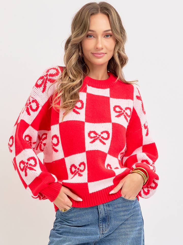 HOLIDAY CHRISTMAS SWEATER for wholesale by Sweet Lovely by Jen