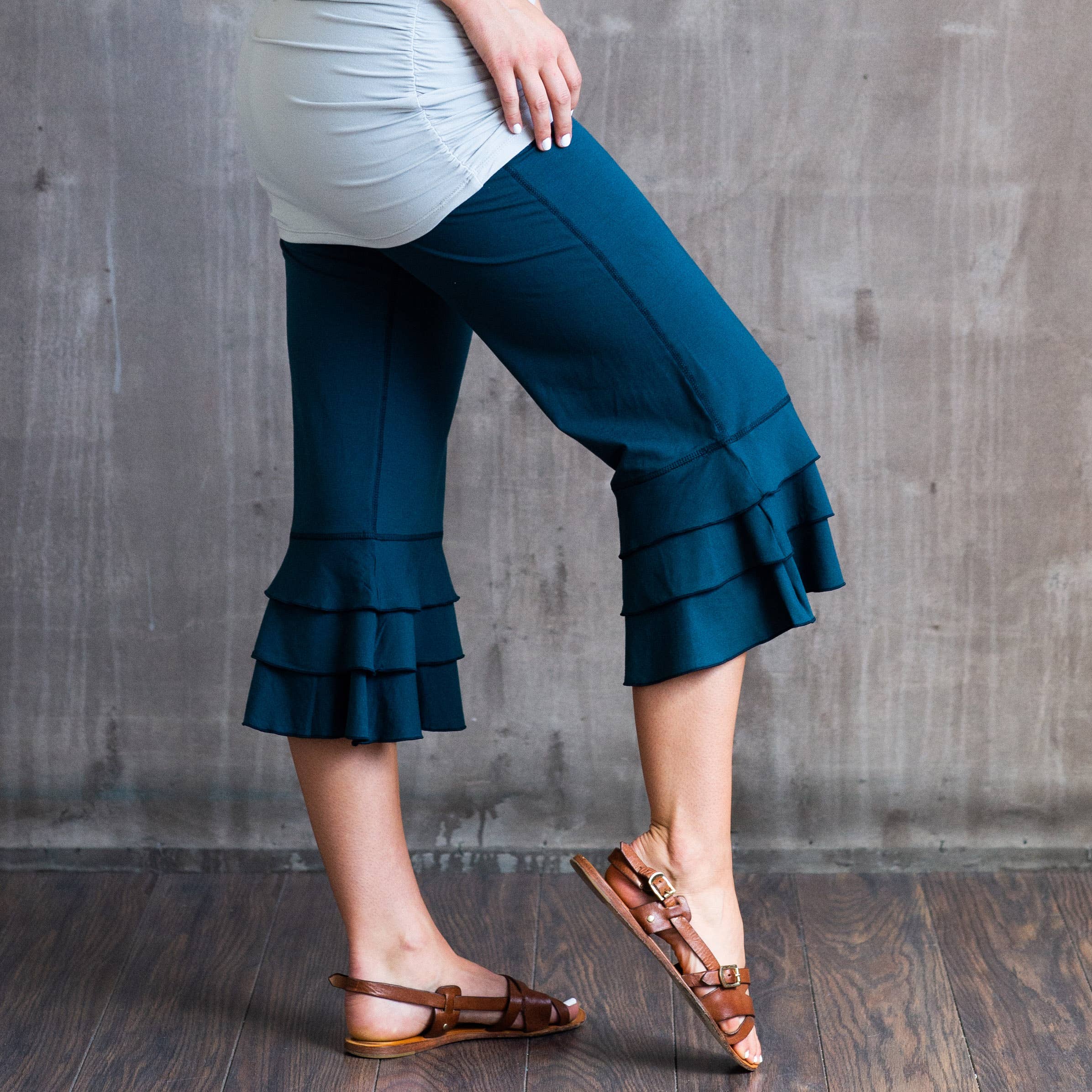 Paramita Designs - Wholesale Pants - Women's - Darlene Ruffle Pants6