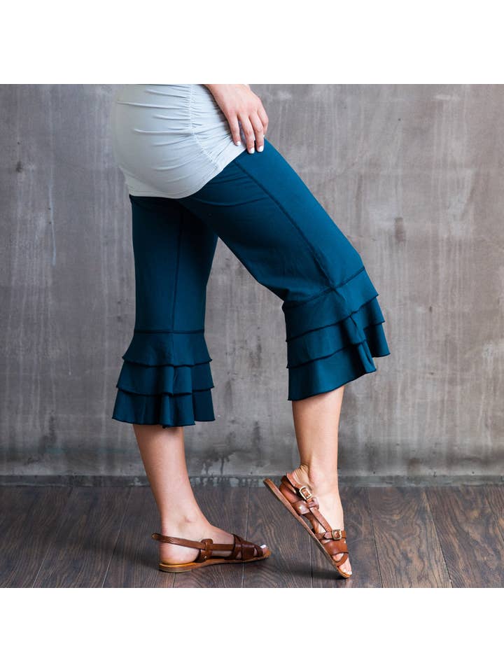 Paramita Designs - Wholesale Pants - Women's - Darlene Ruffle Pants6