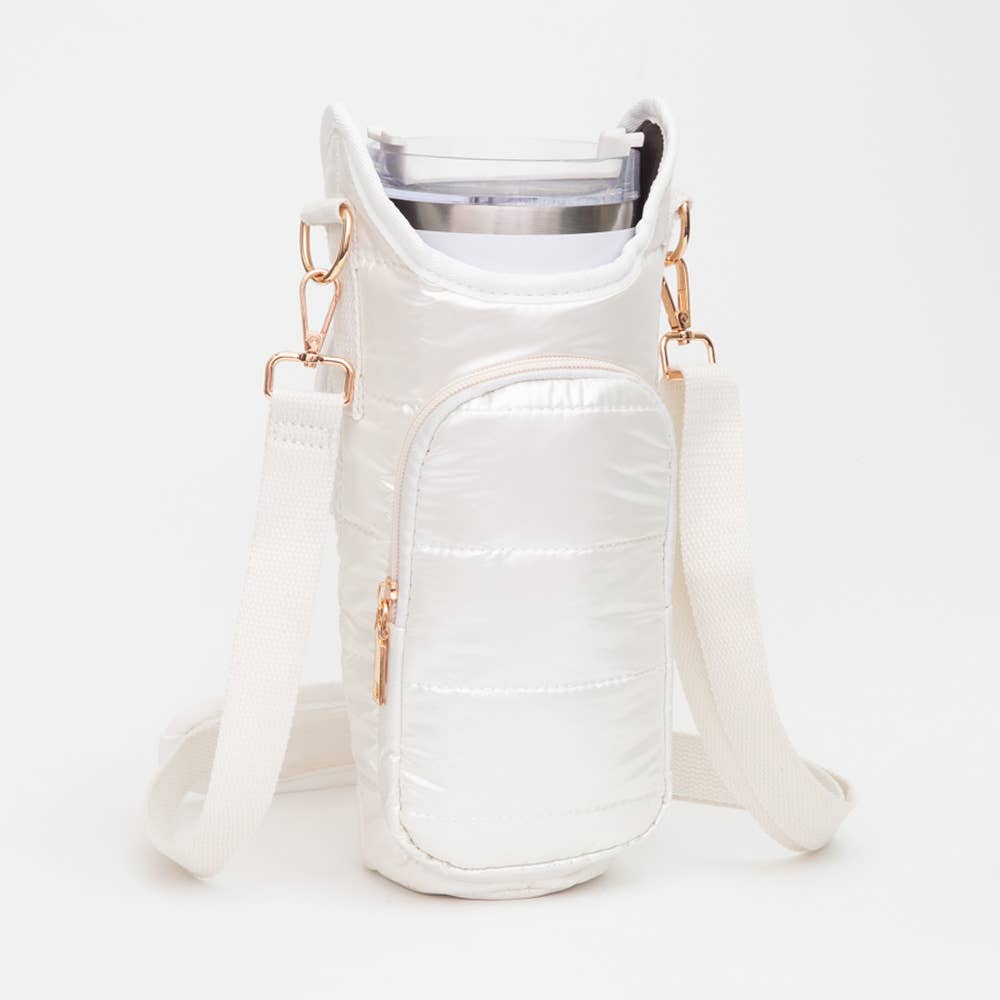 Sensibling Corp. - Vendita all'ingrosso Borsa a tracolla - Donna - Borsa a tracolla portaborraccia trapuntata lucida4