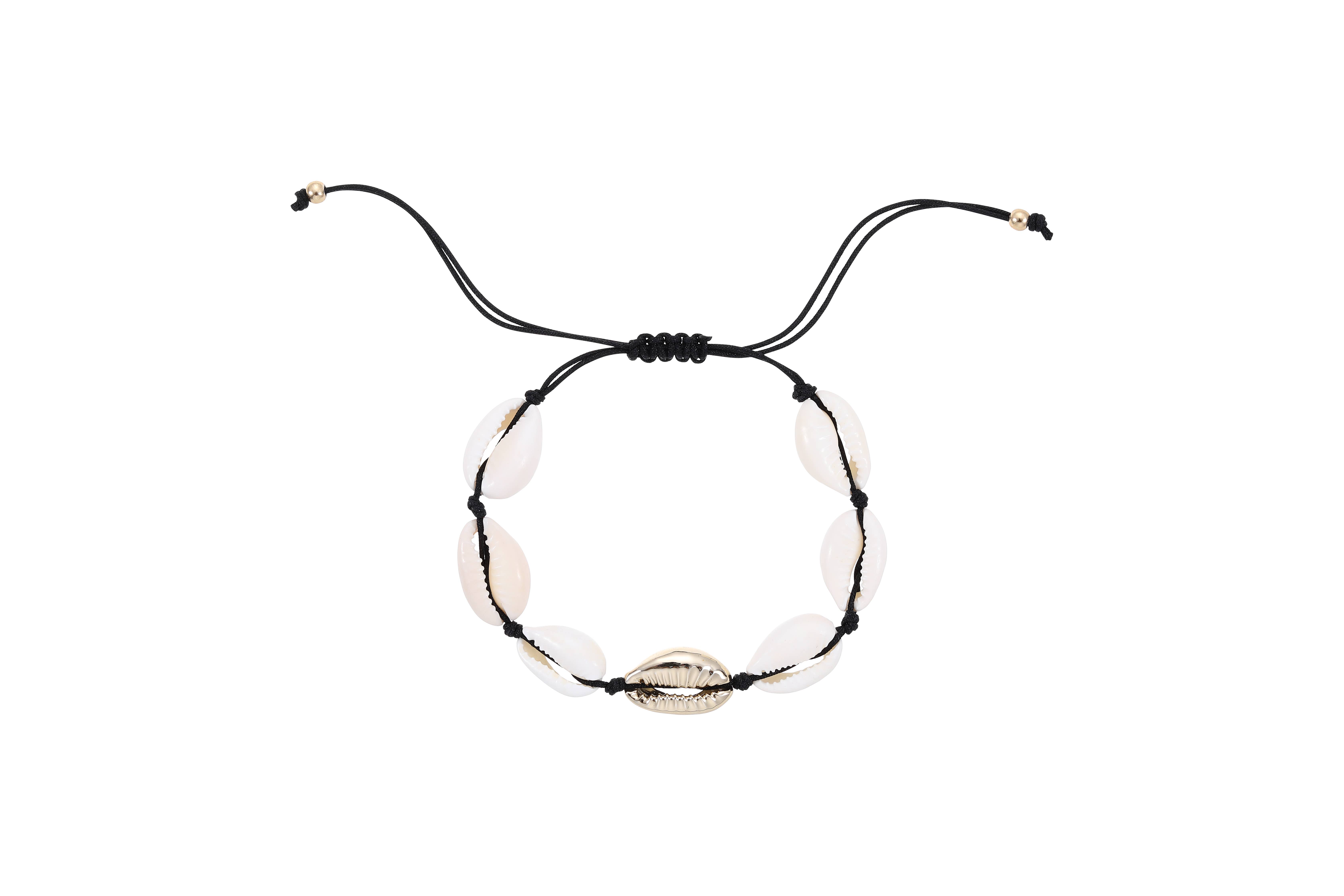 STELLA GREEN - Wholesale Beaded Bracelet - Adjustable Shell Bracelet35