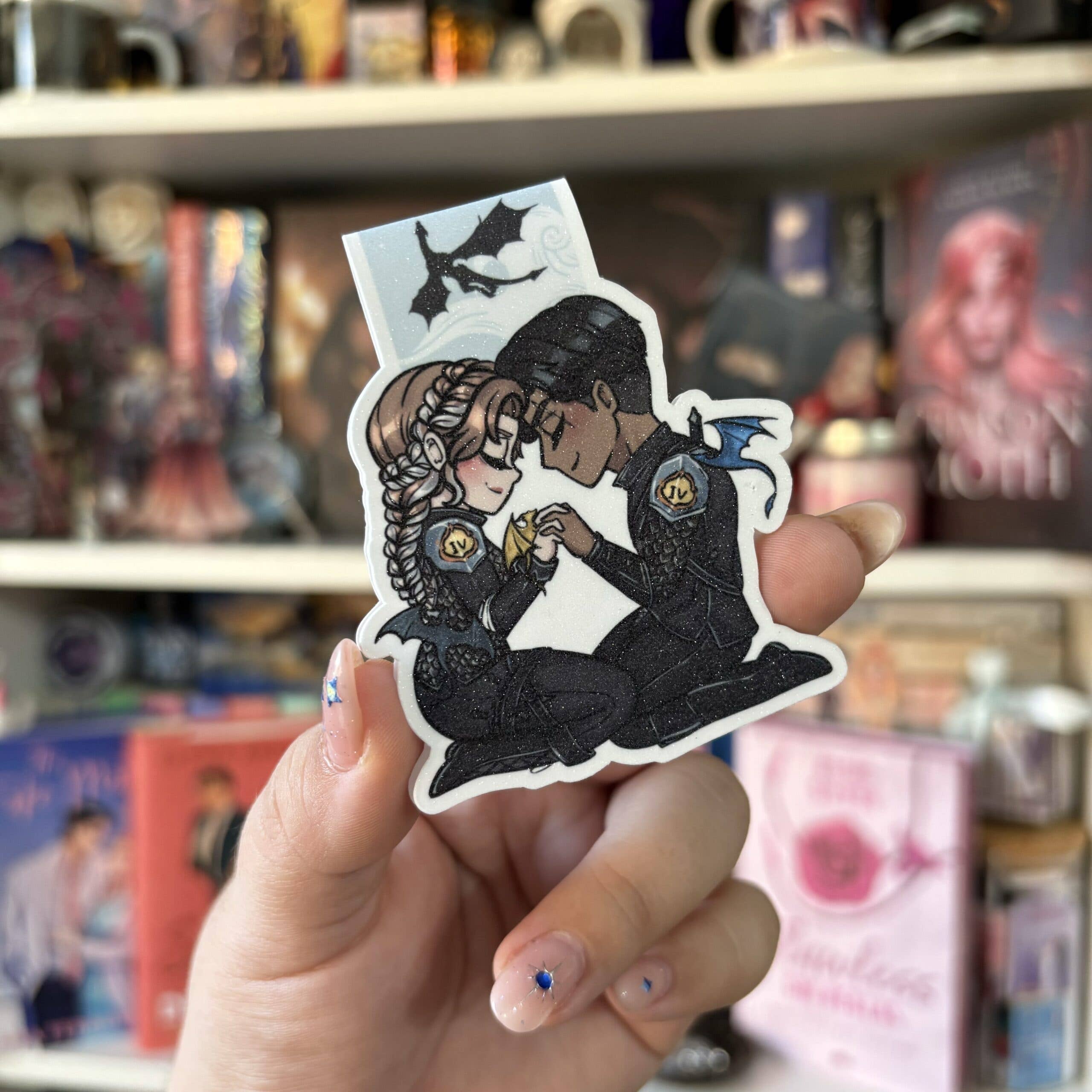 Alsace’s Art - Wholesale Bookmark - Custom Glitter Magnetic Bookmark.9