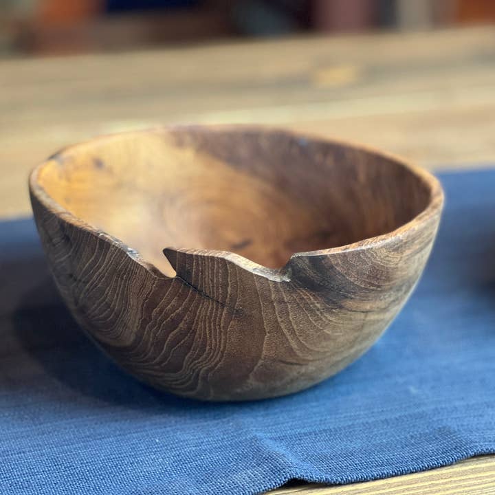 Tuckahoe Hardwoods - Wholesale Bowl - Live Edge Bowls - Nesting Set of 3 - Medium Size