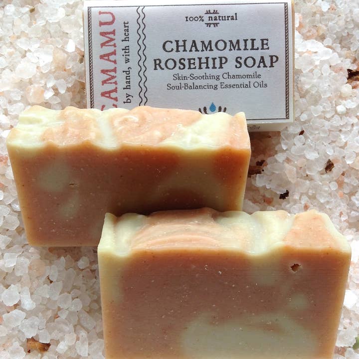 Camamu Soap - Wholesale Bar Soap - Chamomile Rose Hip Soap1