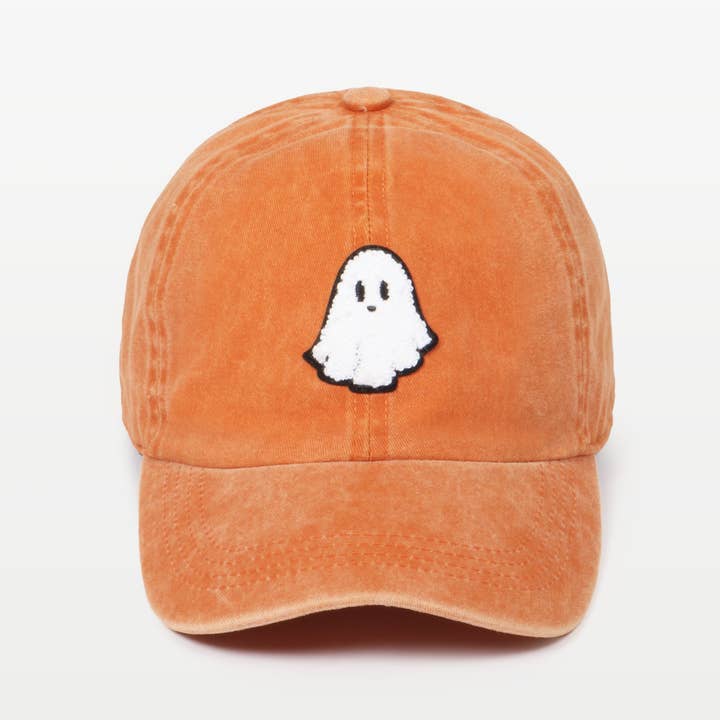 David And Young - Wholesale Baseball Cap - Women's - Halloween Ghost Chenille Patch Baseball Cap1
