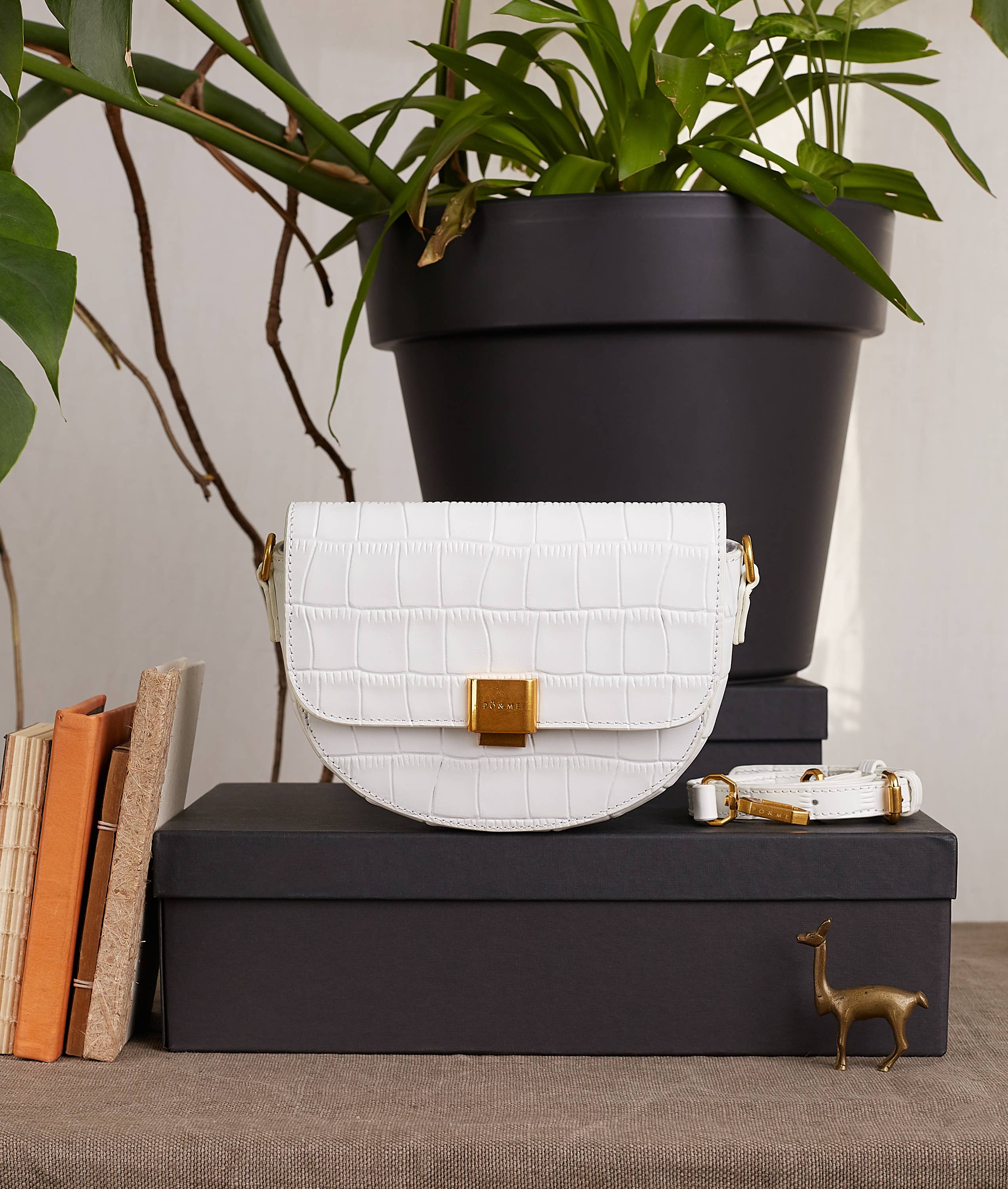 PÖ&ME – Großhandel Messenger Bag – Damen – Wie eine Wolke Croco16