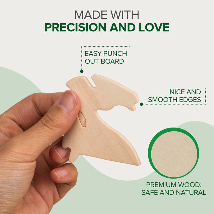 Hands Craft - Wholesale Puzzle - Kids - 3D Wooden Puzzle Bundle Pack: Farm Animals3