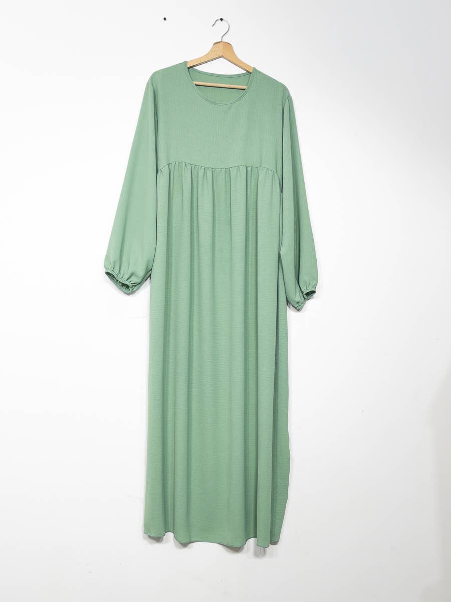 IDEAL OUTFIT - Wholesale Kaftan - Dames - 2-delige khimar en abaya set in jazzstijl ref:e2326+2501jazz35