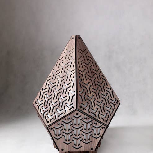 PAPERCRAFT WORLD - Vente Kit de bricolage - Lampe de table 3D en papercraft SINAR Arrow30