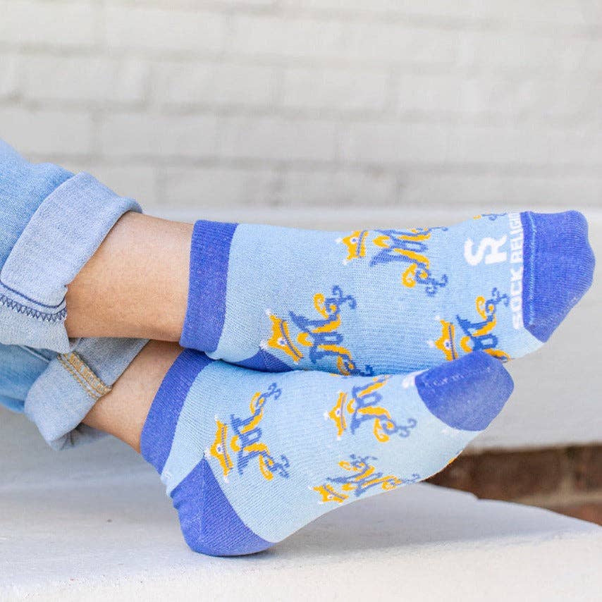 Sock Religious - Vendita all'ingrosso Calzini - Unisex - Calzini Invisibili con Monogramma Mariano4