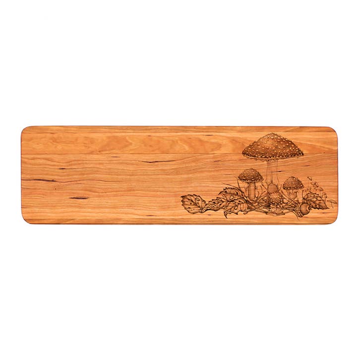 Cherry Essential Tray-Laura Zindel Woodland Mushrooms for wholesale by JK Adams