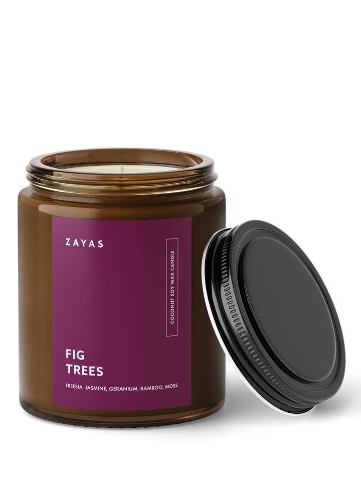 Fig Trees Candle for wholesale by Zayas Candle