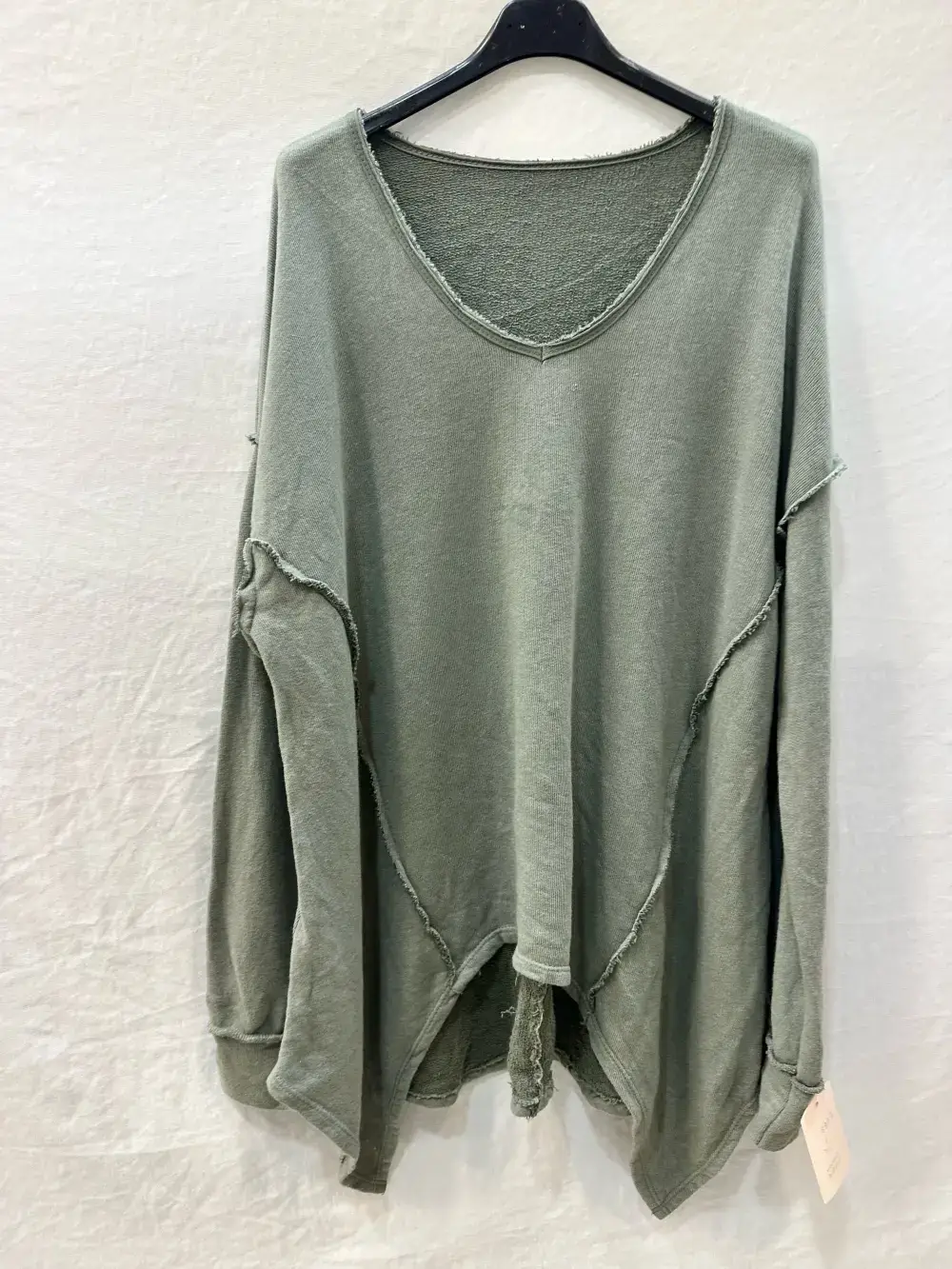 Mimi & Gogo - Wholesale Sweatshirt - Women's - Geometric cut sweatshirt @8963_SweatGeometique8