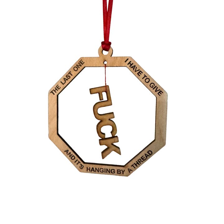 Ornament - Final Fuck for wholesale by Snarky Megs