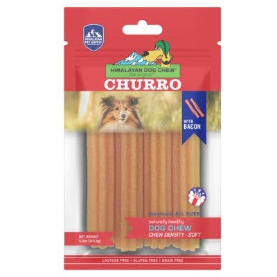 Himalayan Pet Supply - Wholesale Pet Treats - Dog - Churro- Bacon