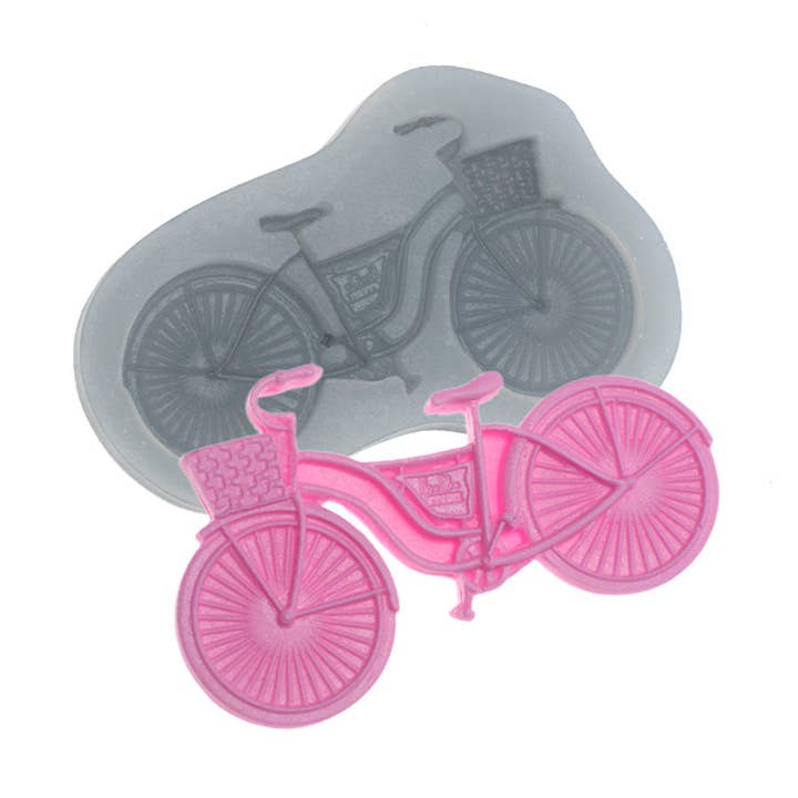 Bike Sports Silicone Mold Cake Cupcake Decorating Fondant Baking Mold Chocolate Candy Mould DIY for wholesale by Flexarte USA