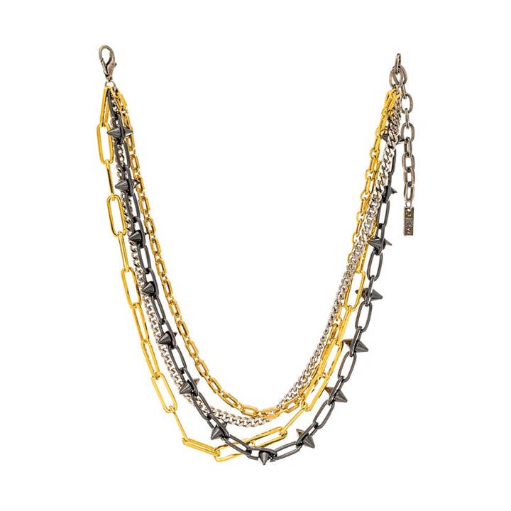 TOVA - Wholesale Link & Chain Necklace - Carter Necklace0