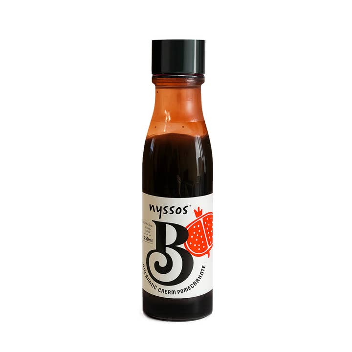 Nyssos Balsamic Cream with Pomegranate 250ml for wholesale by WiSE TREE OIL