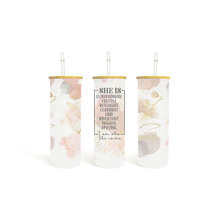 The Inspiration Haven - Wholesale Insulated Mug/Tumbler - Tumbler Water Glass Iced Coffee Cup Gift for Her Tumbler Gif