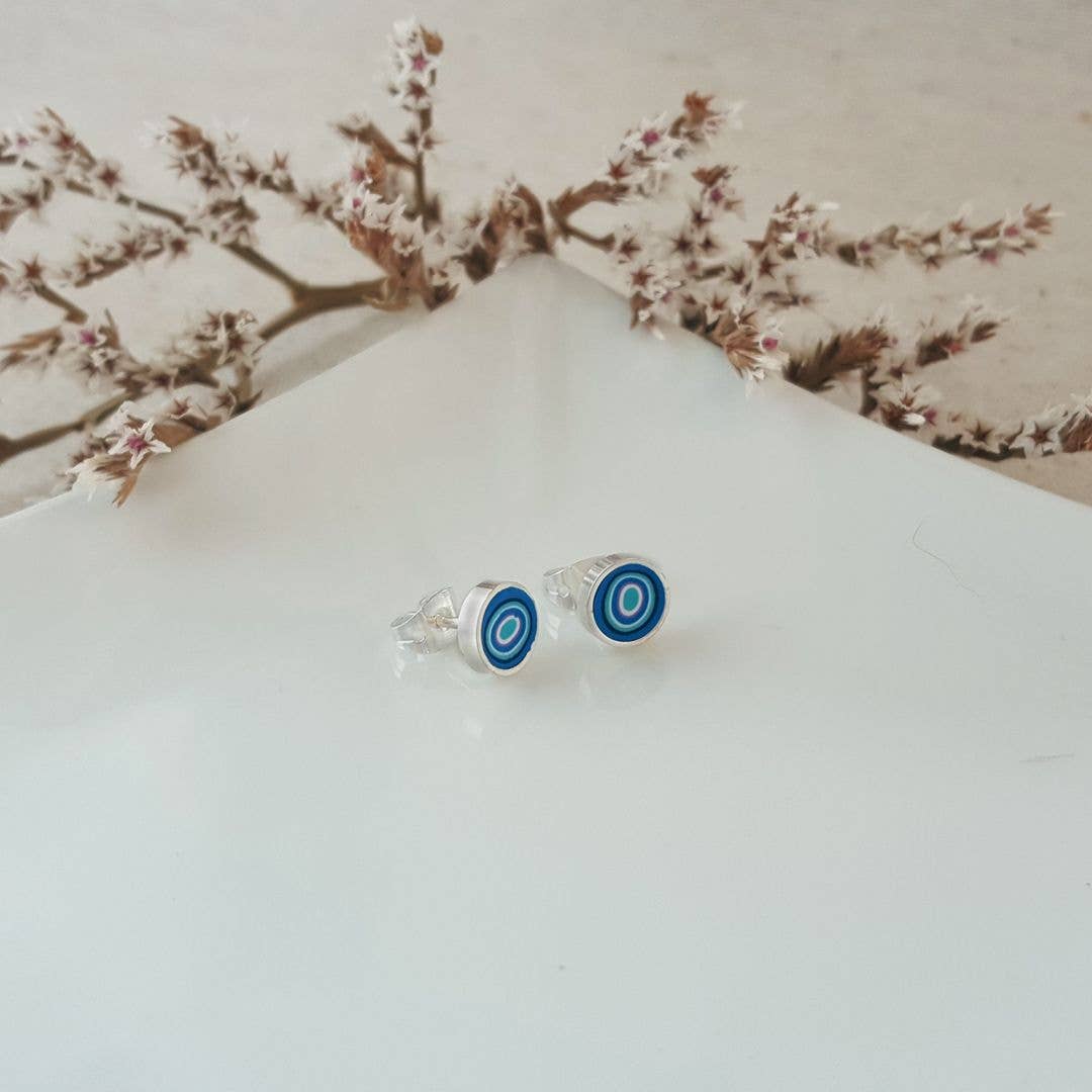 PASTACUITA - Wholesale Stud/Post Earrings - Small round everyday earrings. Handmade with polymerclay10